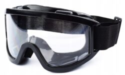GOGLE MOTOCYKLOWE PRZEŹROCZYSTE